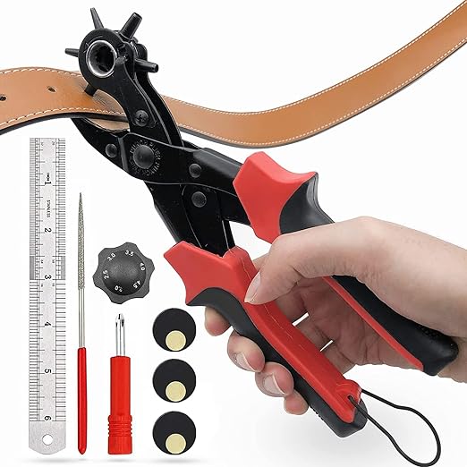 Leather Hole Punch, Belt Hole Puncher by Householdcleaningutensils