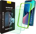 Blue Light Screen Protector for iPhone 16e iPhone 13 iPhone 13 Pro & iPhone 14 (6.1inch), Eye Protection Tempered Glass Film, Scratch-Resistant, No Bubble with Easy Installation Kit, 2 Pack