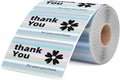 2.25x1.25 Inch Thermal Labels Sliver, Holographic Sliver Barcode Thermal Labels for Thermal Printer and Small Business, Multi-Purpose Rectangle Stickers, 500 Sheets/Roll