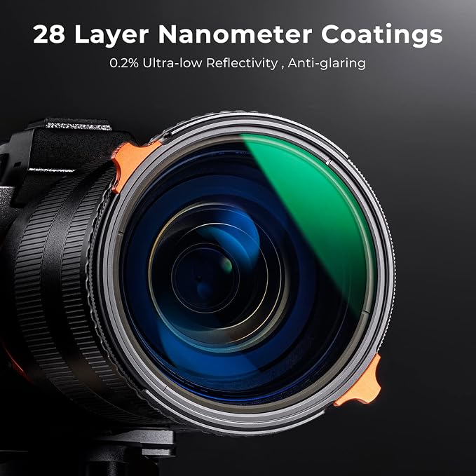 K&F CONCEPT 67mm ND4-64 ND Lens Filter Variable & CPL Polarizers Filter 2-in-1 - Image 6
