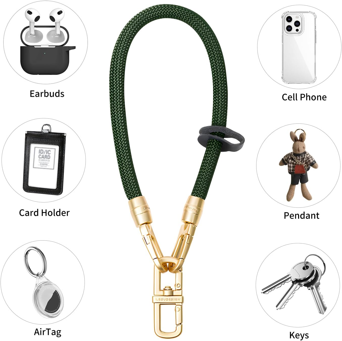 Universal Cell Phone Lanyard Wrist Strap,Phone Bracelet Strap,Phone Charms Strap