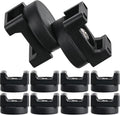 Yookeer Magnetic Zip Tie Mount Base Black Magnetic Cable Clips Wire Holder Multipurpose Cable Ties Management Base Electrical Supplies for Wire