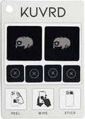 KUVRD Waterbear - Universal Screen Cleaners - Teeny Tiny Cleaning Tools for Your Lenses & Screens - Single Patch Set