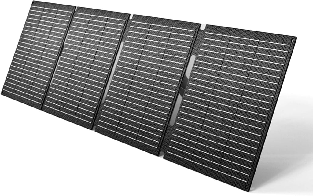 MARBERO 100W Portable Solar Panel 100 Watt 20V Foldable Solar Panel Charger for Power Station QC3.0 USB & DC Output >23% High Efficiency IP68 Waterproof for Camping Outdoor Home RV Blackout Cloudy