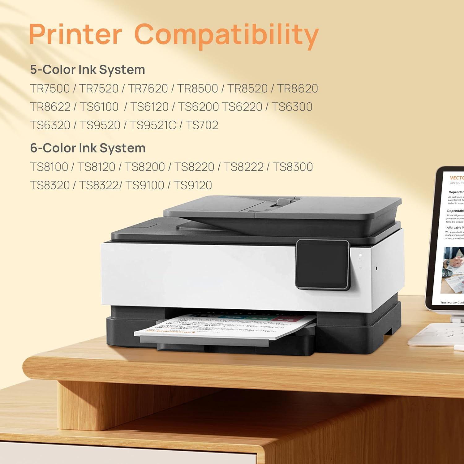 PGI-280XXL Compatible for Canon Ink 280 and 281 Cartridges Work for Canon TR8520 Ink Cartridges Work for Pixma TR8620 TR8620A TS9120 TS6320 TR7520 TS6220 TR8500, 2 x 280XXL PGBK, 2 Pack (Large Black)