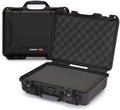 NANUK 910 Hard Case with Customizable Cubed Foam, IP67 Waterproof, Dustproof and Impact Resistant, 14.3” x 11.1” x 4.7”, Rugged Construction for Ultimate Protection, Made in Canada – Black