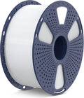 SUNLU Large Spool 3KG PETG Filament, 3D Printer Filament PETG 1.75mm, Less Stringing Good Layer Adhesion High Toughness, Big Roll Filament, 3kg Spool(6.6 lbs), White