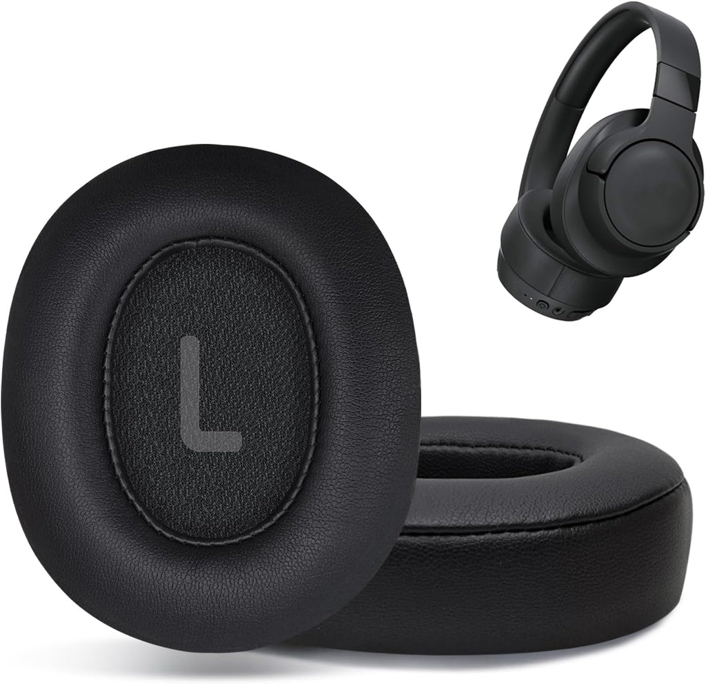 Replacement Ear Pads for JBL Tune 700(700BT)/710(710BT)/720(720BT)/750(750BT,750BTNC)/760(760NC)/770(770NC) Headphones, Headset Ear Cushions, Headset Earpads, Ear Cups Cover-Black