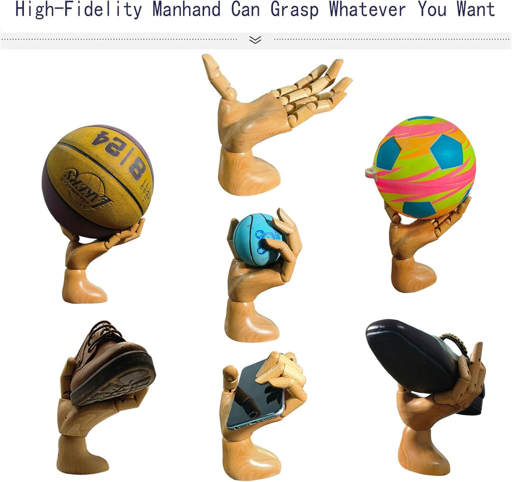 yangjietf mannequin,mannequin hand,hand model,hand mannequin for nails,drawing mannequin wooden hand,wooden mannequin,articulated fingers,hand model for drawing,male hand of left., Male_left