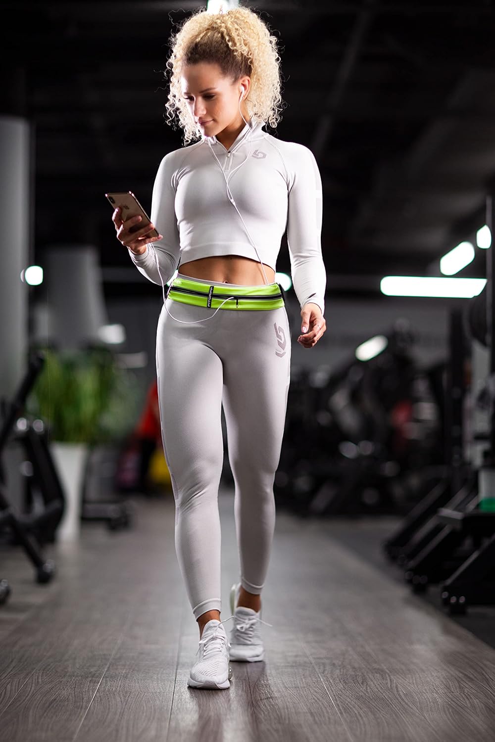 Fitgriff® Running Belt for Men & Women - Secure Jogging Pouch for Phone, Keys & Essentials - For All Cell Phones