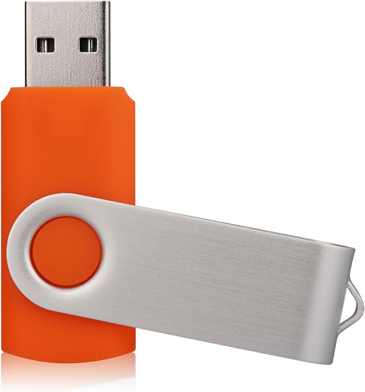 50 Pack 8GB USB Flash Drives - 50 Pack USB 2.0 Memory Sticks - Orange
