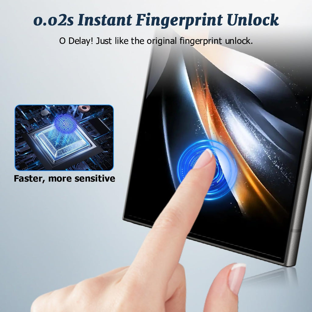 2 Pack Matte Privacy Screen Protector for Galaxy S24 Ultra,9H Tempered Glass,Anti-Glare,Anti-Spy,Anti-Scratch, Smooth and Responsive Absolute Fingerprint Compatibility Touch Screen HD Clear