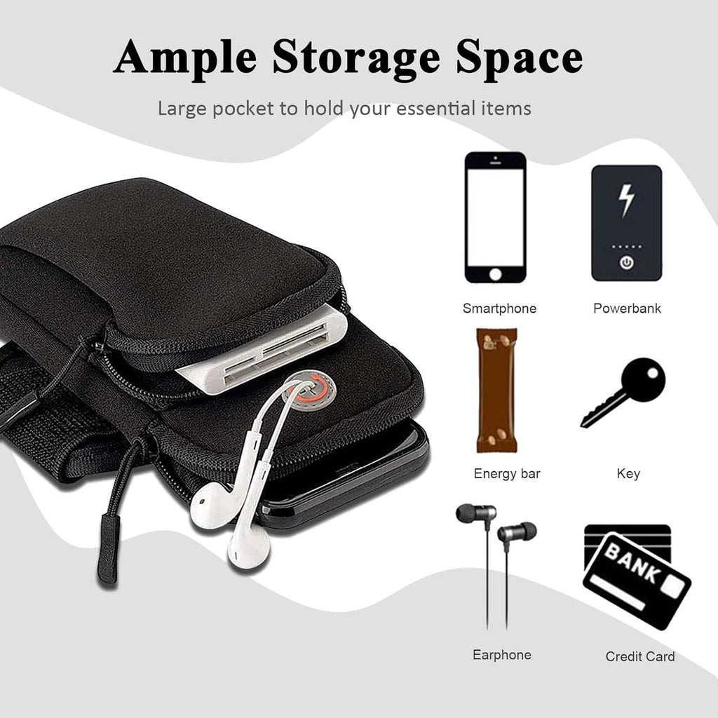 Phone Holder for Running Armband,Cell Phone Purse Small Crossbody Bags for Women Men Kids,iPhone 16 16e 15 14 13 12 11 Pro Max Xs Xr X Plus Mini Galaxy Ultra Plus S25 S24 Note Pouch Arm Bands