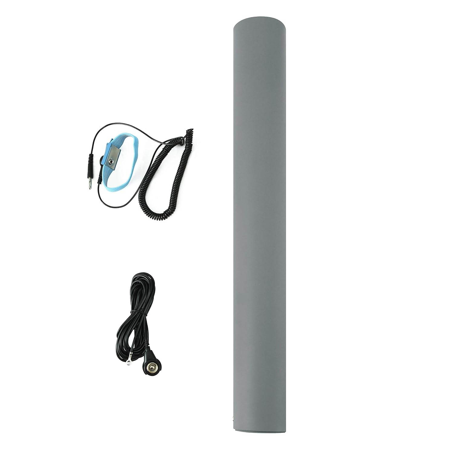 MWRF ESD Mat Kit with Wrist Strap and Grounding Cord (2 FT x 4 FT x 0.12 Inch, Grey) - MWRF Source