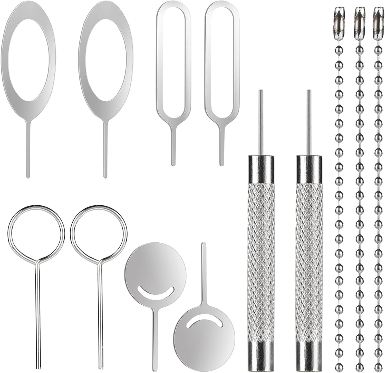 13 Pcs Sim Card Removal Tool Sim Card Tool Sim Ejector Tool iPhone Sim Card Removal Tool Sim Eject Tool Smooth and Burr-Free for All Cell Phones