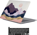 LanBaiLan Compatible for MacBook Pro 13 inch with Touch Bar 2022 2020 2019 2018 2017 2016 Release M1 M2 A2338 A2289 A2251 A2159 A1989 A1706 A1708, Laptop Hard Case & Keyboard Cover, Mountains Forest