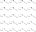 Amazon Basics Surge Protector Power Strip, 6-Outlet with 200J Protection, 2ft Extension Cord, Rectangle, White (20 Pack)