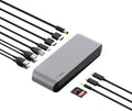 Belkin Thunderbolt 3 Dock Pro w/ Thunderbolt 3 Cable - USB-C Hub - USB-C Docking Station for MacOS & Windows, Dual 4K @60Hz, 40Gbps Transfer Speed, 85W Upstream Charging, w/ Ethernet, SD & Audio Ports