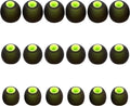 Earbud Replacement Tips - Silicone Ear Tips Fit Most In-Ear Earbuds (Inner Hole 3.8mm - 5.1mm) - 9 Pairs S M L