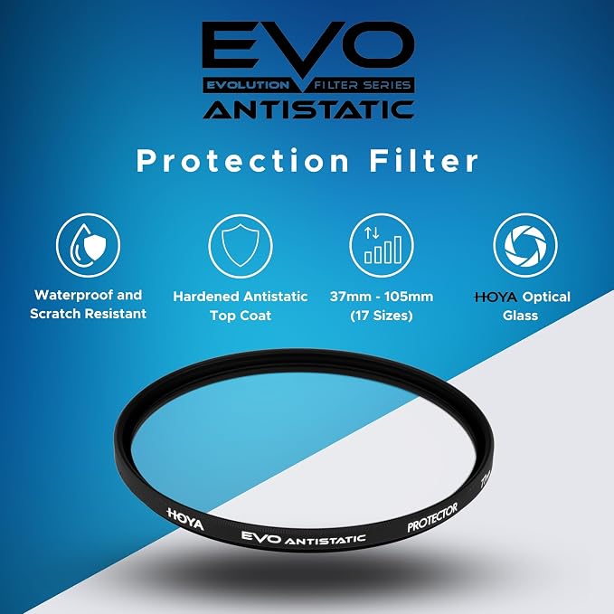 Hoya EVO Antistatic 77mm Filter — Premium Optical Glass w/ 16-Layer SMC Lens - Image 2