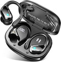Wireless Earbud, 75Hrs Bluetooth 5.4 Headphones IP7 Waterproof for Sport, Running Wireless Earphones with ENC Noise Cancelling Mics, Deep Bass Over Ear bud with Earhooks for Android, iOS, Workout, Gym