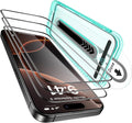 ESR 3 Pack for iPhone 16 Pro Screen Protector, [9H Hardness] [Military Grade Shatterproof] Tempered Glass Film with Flawless Fit Tray, HD Clear, Scratch Resistant