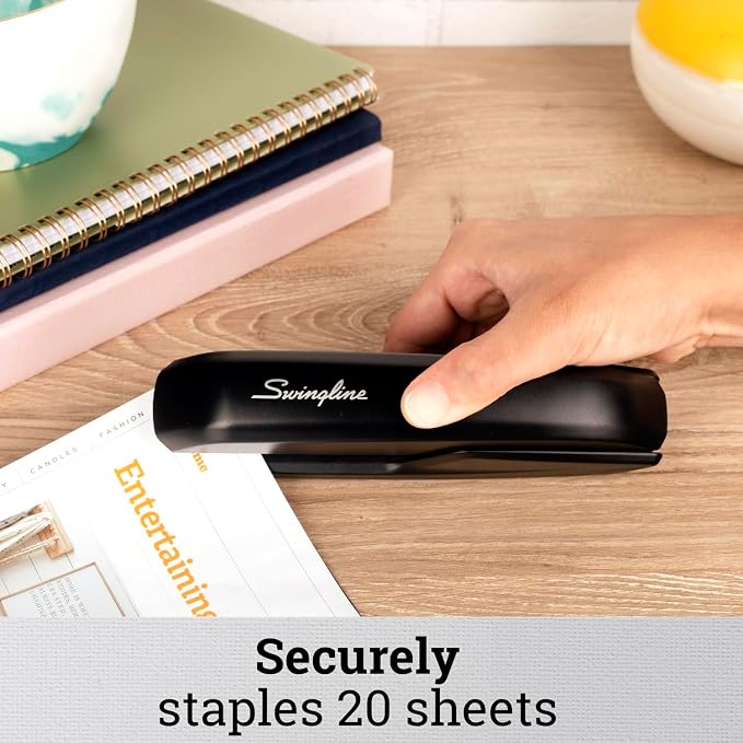 Swingline Standard Stapler, 20 Sheet Capacity, 545 Desktop Stapler - Image 2