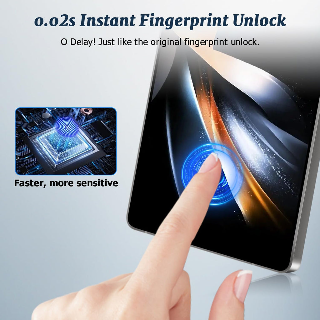 2 Pack Matte Privacy Screen Protector for Galaxy S25 Ultra,9H Tempered Glass,Anti-Glare,Anti-Spy,Anti-Scratch, Smooth and Responsive Absolute Fingerprint Compatibility Touch Screen HD Clear