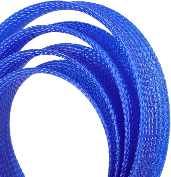 25ft PET Expandable Braided Cable Sleeve 1 inch Pet Braided Cable Sleeve - Image 2