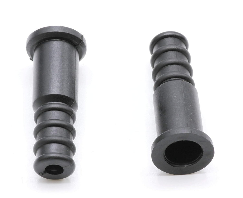 THE CIMPLE CO Coaxial Cable Weather Boot - RG6 Connectors RG59 Ends Coaxial Boots - Weatherproof (Black) - Pack of 10