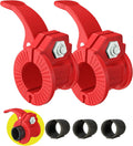 Barbell Clips 1 Inch Quick Release Weight Clamps 0.9-1.18inch Multi-Size Adjustable Olympic Clamps for Bars