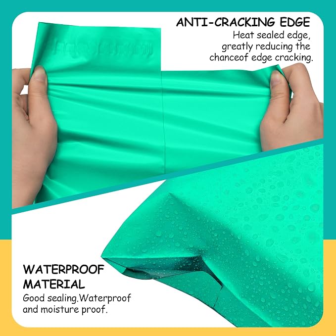 Poly Mailers 14.5x19 inch 50 Pcs, Plastic Mailing Envelopes - Image 4
