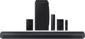 Samsung HW-Q910D 9.1.2 ch Soundbar w/Dolby Audio, Surround Sound Expansion, Adaptive Sound, Wireless Subwoofer, 2024