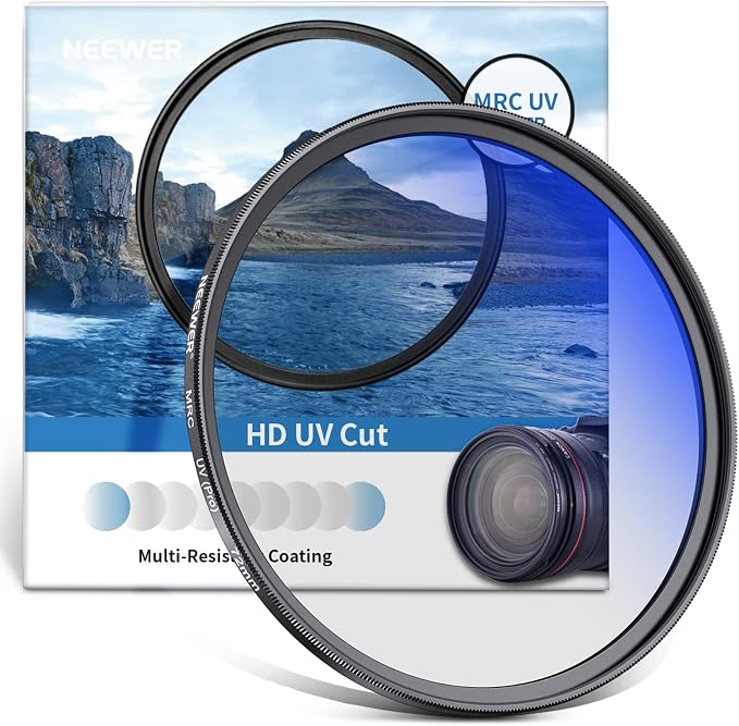 NEEWER 72 mm UV Protection Filter, High Definition/30 Layers of Multi-Coated by Neewer