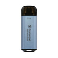 Transcend 2TB External SSD, USB 3.2 Gen2, Up to 1,050MB/s, Portable SSD with Type C, for Steam Deck, ROG Ally, MSI Claw, Windows & Mac, iPhone, iPad, Android, PS5, Xbox, Smart TV, Sky Blue