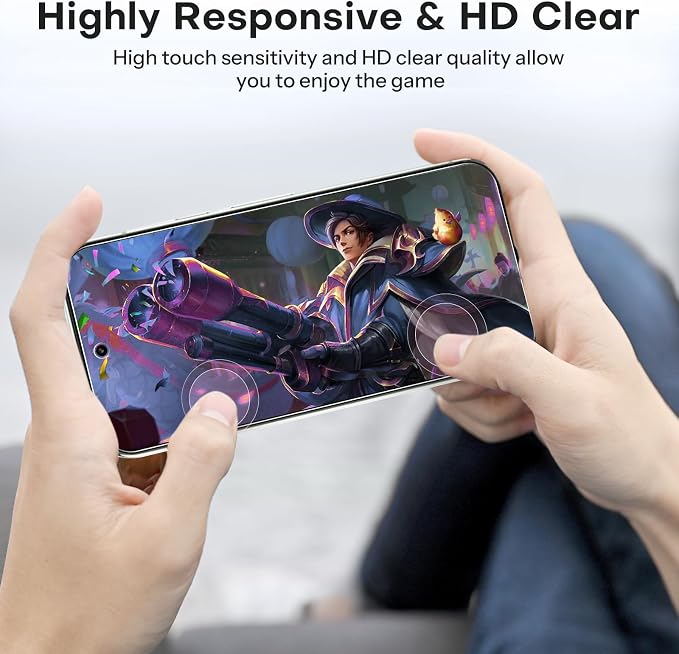 OMOTON 3 Pack Screen Protector for Google Pixel 10a +2 Pack Camera Lens - Image 7