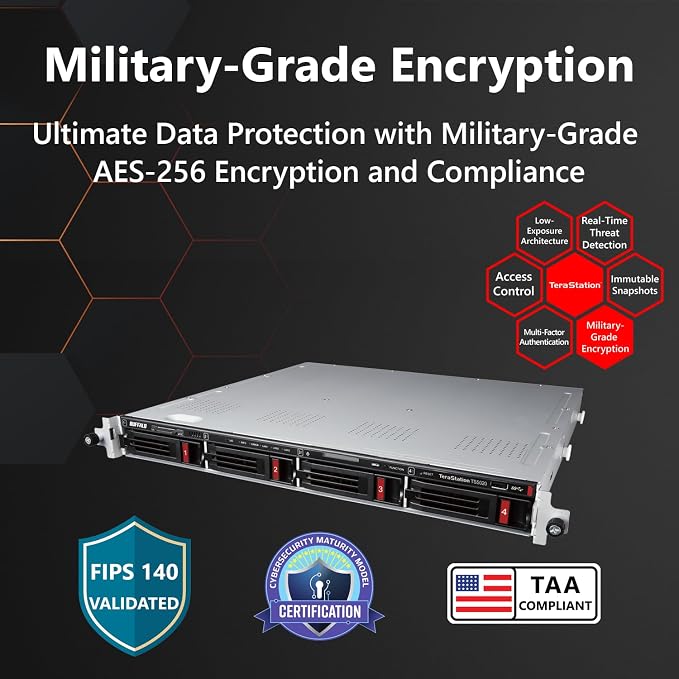 BUFFALO TeraStation 5820DN 8-Bay Business Desktop NAS 80TB - Image 8