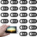 20 Pcs Webcam Cover Slide, 0.023 Inch Ultra Thin Universal Laptop Camera Cover Slide Webcam Covers Cameras Blocker Slider Camera Cap for Laptop, Computer, Great for Privacy