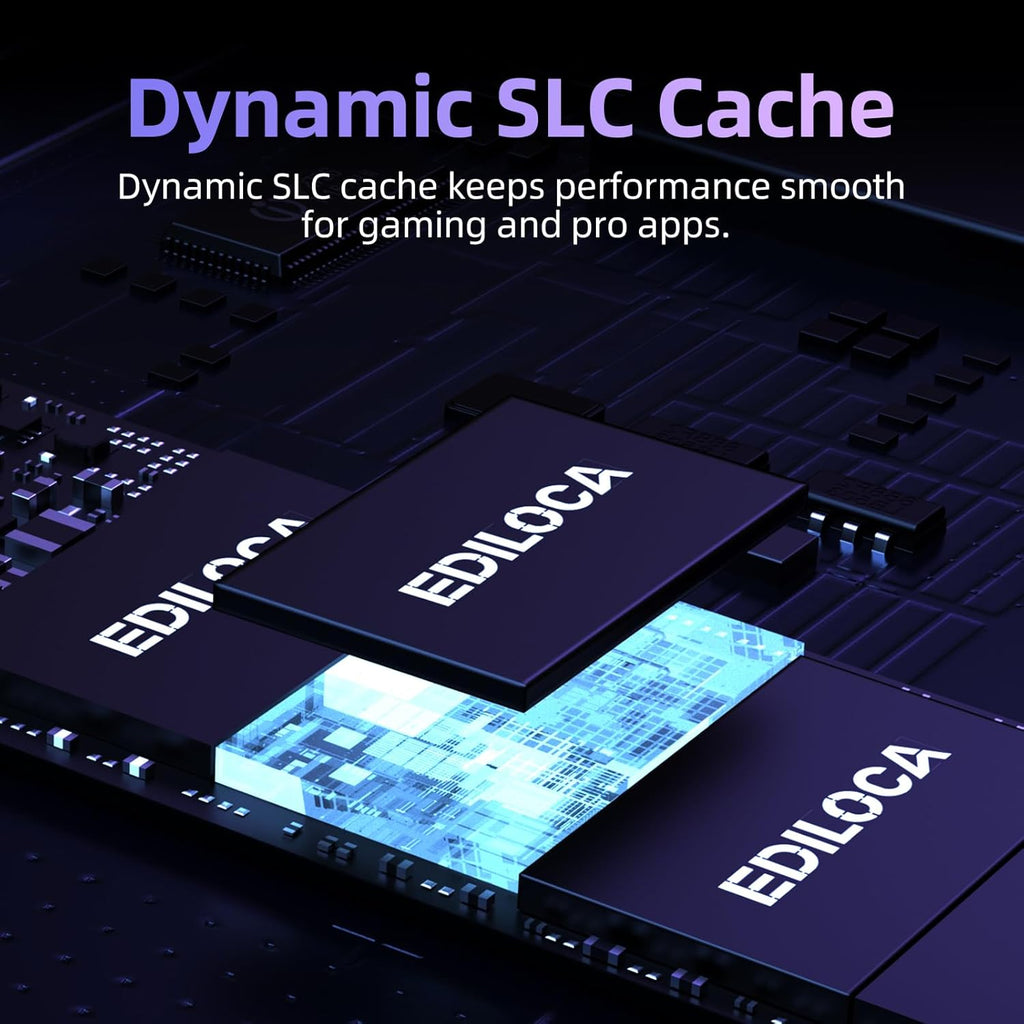 EN600 PRO SSD 2TB PCIe 3.0 Gen 3x4, NVMe M.2 2280, Up to 3500MB/s, Internal Solid State Drive, SLC Cache 3D NAND TLC, Graphene Cooling Sticker, Storage for PC, Desktop and Laptops