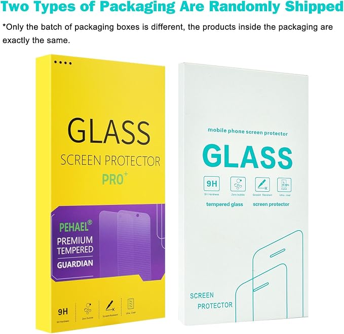 PEHAEL 2+2 Pack for iPhone 14 Pro Max Privacy Screen Protector - Image 9
