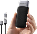 ORICO 512GB Portable SSD, Up to 1050MB/s, Compact with 2 in 1 USB C & A Cable, External Solid State Drives, Reliable Storage for USB C Smartphone, Tablet, PC - M10PRO