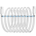 AICase Magnetic Charging Cable, Type C to Type C (6.5 FT) Super Organized Charging Magnetic Absorption Nano Data Cable for Samsung S23/S22/S21/S20 Ultra, MacBook Pro/Air, iPad Pro 12.9 11 Air Mini