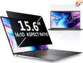15.6 Inch Laptop Privacy Screen Compatible with Lenovo Hp Dell Acer Asus Thinkpad Envy Xps Computer 16:10 Aspect, Removable Anti Glare Blue Light Filter Protector, 15" Monitor Security Shield