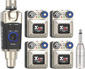 Xvive U45R4 Wireless in-Ear Monitor System Set with One Transmitter and Four Receivers