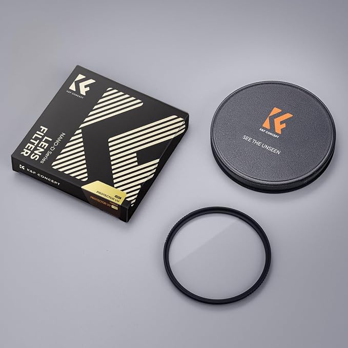 K&F CONCEPT 77mm MC UV Protection Filter Shockproof Tempered Optical Glass - Image 7