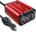 400W Car Power Inverter: vansoet DC 12V to AC 110V Inverter Converter, USB C PD 30W and USB-A QC 18W Port - Dual AC Plug Adapter Outlet Inverter for Vehicles, Laptop, Phones, Camera