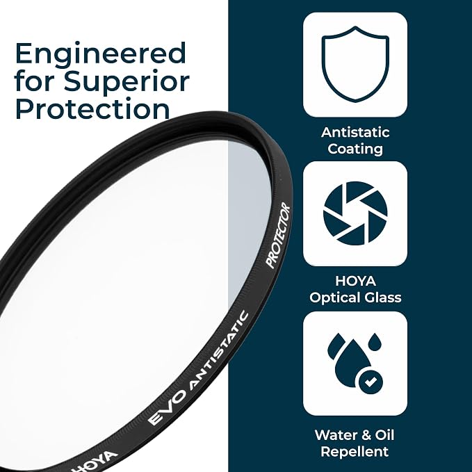 Hoya EVO Antistatic 86 mm Lens Filter — Premium Optical Glass w/ 16-Layer SMC - Image 6