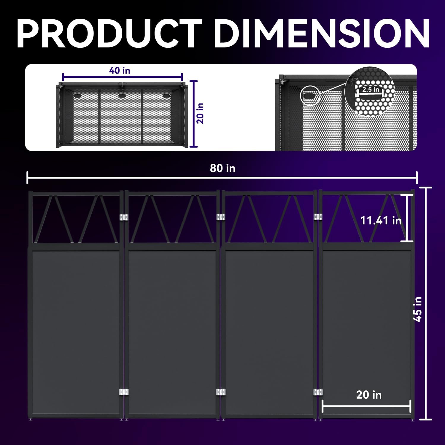 DJ Table Stand Portable booth, Foldable DJ Stand Booth, Adjustable DJ Facade Booth, Easy to Assemble, Stylish, Convenient to Store and Transpor (Truss 40x25x45)
