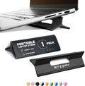 Steepy Portable Laptop Stand for Desk – Adjustable Height, & Portable Laptop Holder – Ergonomic Computer Stand for Cooling & Comfort – Slip-Proof, Sturdy Design – Universal Fit for 13-17 Inch Devices