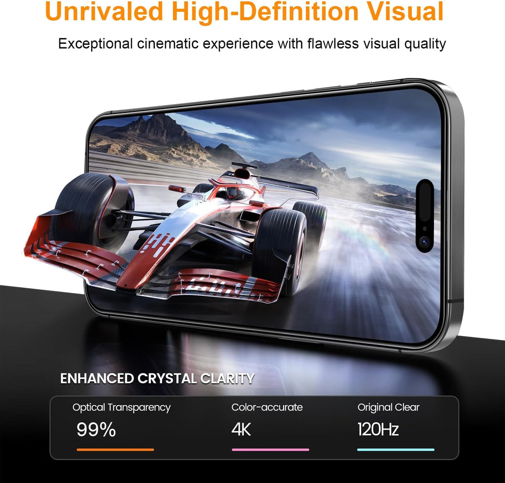 OneFish Full Edge Coverage Tempered Glass Screen Protector for IPhone 11 Pro Max/IPhone Xs Max 6.5 inch 2 Pack Edge Reinforcement, Self-Aligning Installation, Case Friendly Privacy Screen Protectors